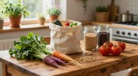 eat sustainably at home