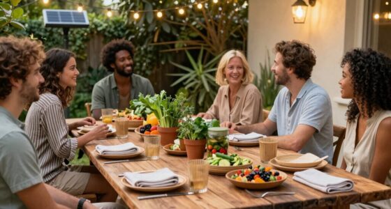 eco friendly dinner party