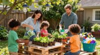 families adopting sustainable habits