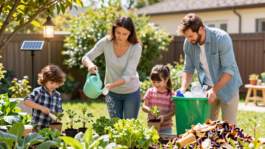 integrate eco friendly family routines