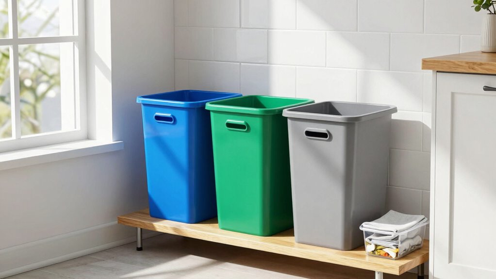 organized recycling and composting system