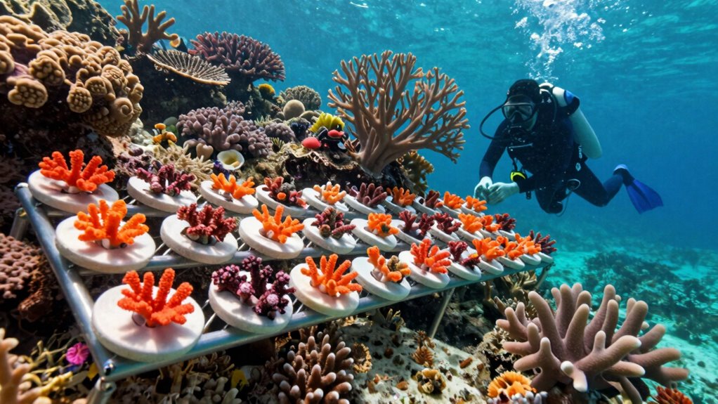 resilient diverse coral restoration