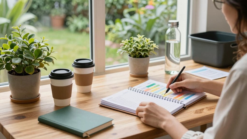 sustainable routine through habits