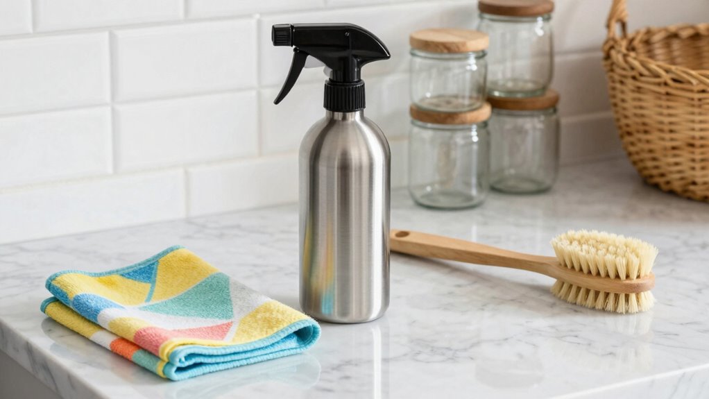 switch to reusable cleaning tools