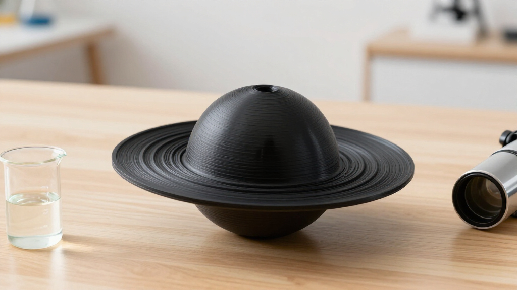 Show HN: Physically Accurate Black Hole You Can Put In Your Room
