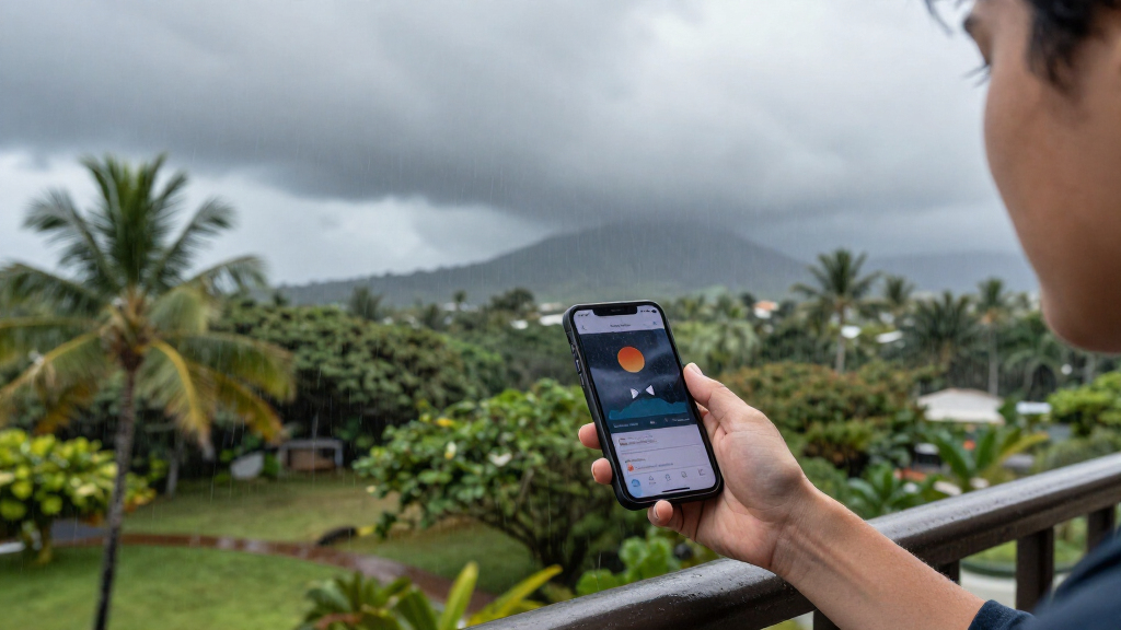 Tropical Storm Lala Hits Hawaii