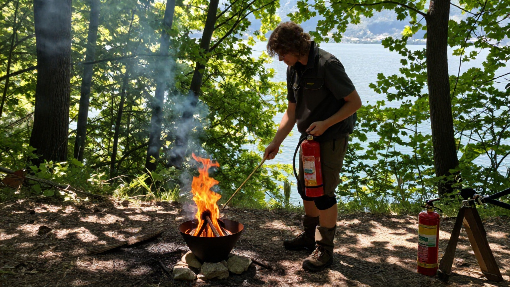 Waldbrand Gardasee