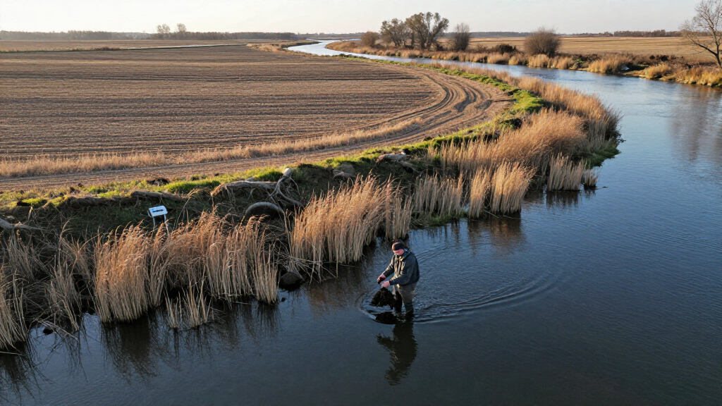 An Agricultural “Island” In The Saskatchewan River Delta