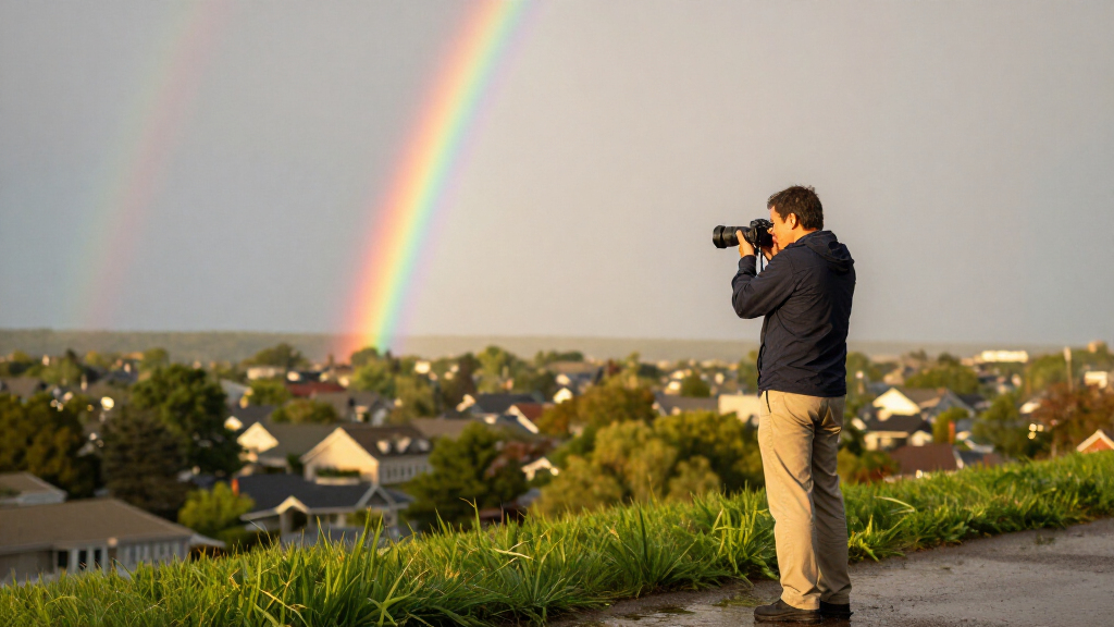 APOD: 2026 October 4 – Supernumerary Rainbows Over New Jersey